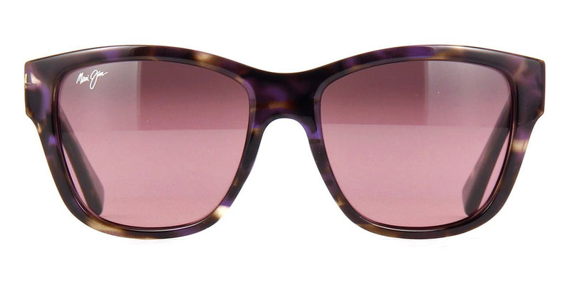 New Maui Jim Hanapaa Purple Tortoise Polarized Maui Rose Lens Sunglass RS538-13D Maui Jim Hanapaa RS538-13D Sunglasses – GlassesNow main image 3