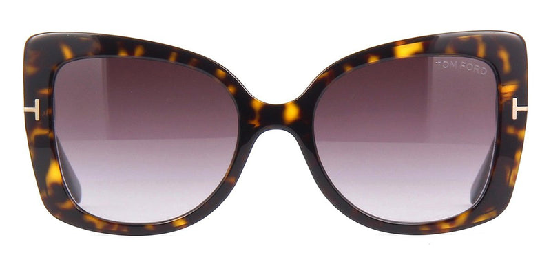 新品TOM FORD トムフォード　サングラス Gianna-02 TF609 TOM FORD TF609 GIANNA-02 52G HAVANA /GOLD BROWN LENS SUNGLASSES 54