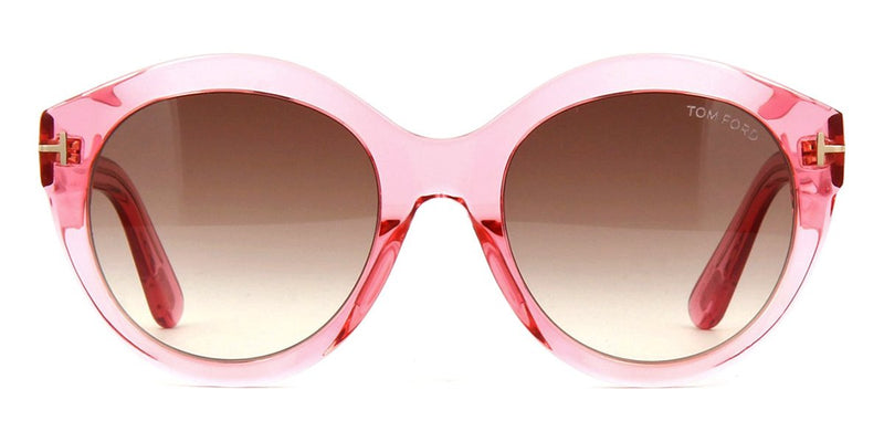 Tom Ford Rosanna TF661 72F Pink Crystal Sunglasses – GlassesNow display picture 1
