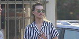 Ray-Ban RB3548N 001/30 Hexagonal Gold with Flat Lens - As Seen On Margot Robbie