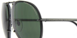 Porsche Design 8478 C Gun Frame - Dk Green + Amber Lenses