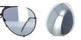 Porsche Design P8478 Lens Set - V430 Light Blue with Silver Mirror Lenses