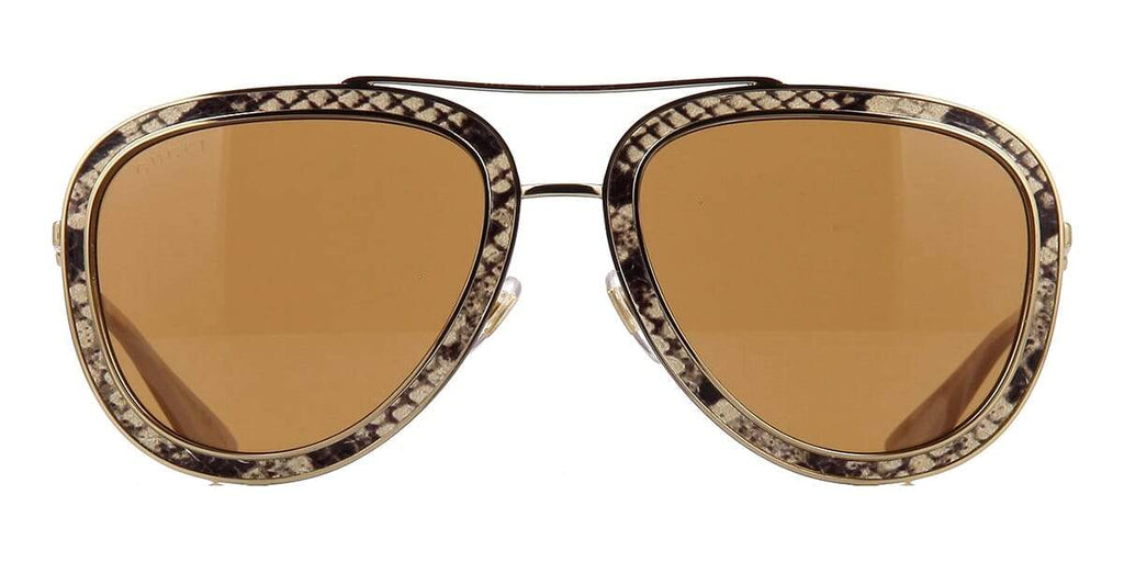 Gucci GG0062S Leather 001 Sunglasses