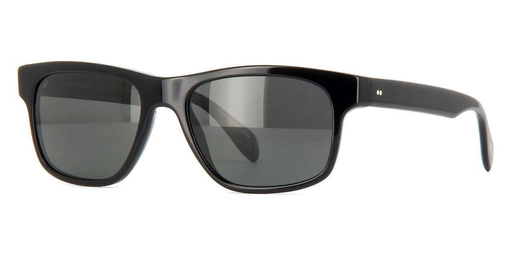 oliver peoples becket ov5267s 1005p2 shiny blackgrey polarised vfx