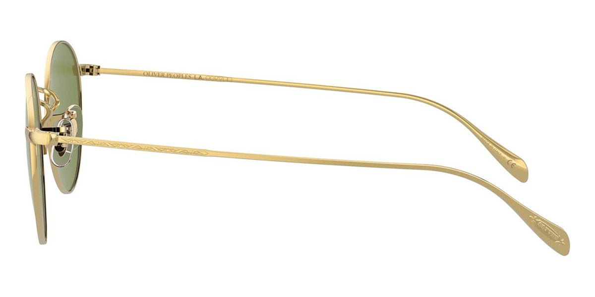 Oliver Peoples Coleridge Sun OV1186S 5145/52 Gold/Green Sunglasses