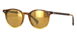oliver peoples delray sun ov5314su 1094w4 vintage brown tortoisegold mirror