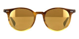 oliver peoples delray sun ov5314su 1094w4 vintage brown tortoisegold mirror