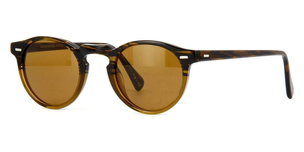 Oliver Peoples Gregory Peck Sun OV5217S 1001/53 Tortoise/B15 Brown Sunglasses