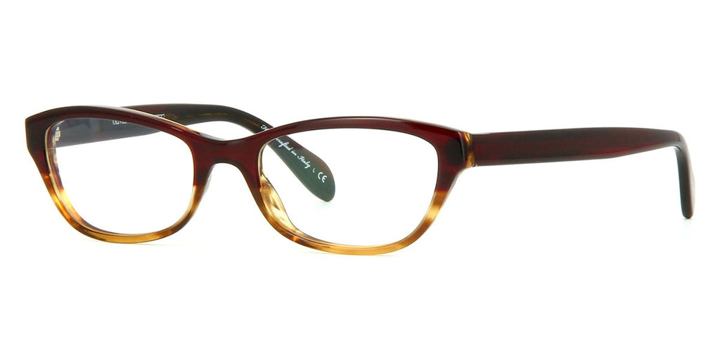 oliver peoples luv ov5161 1224 red tortoise gradient