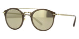 oliver peoples remick ov5349s 14736g taupe gold mirror