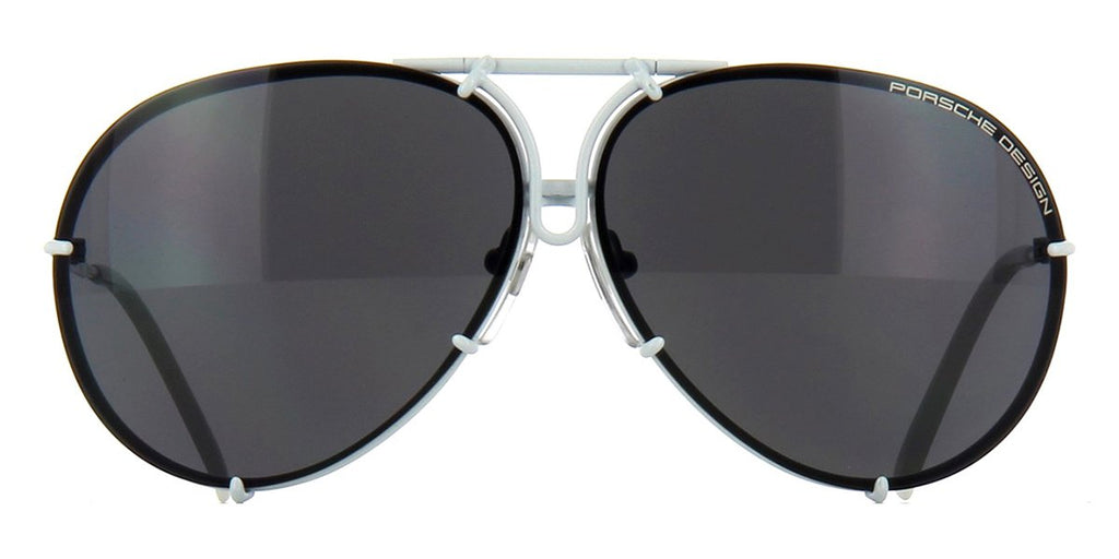 porsche design 8478 p interchangeable lenses dark grey silver