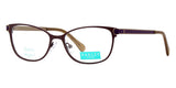 radley kirsten matte brown with purple leather 003