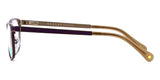 radley kirsten matte brown with purple leather 003