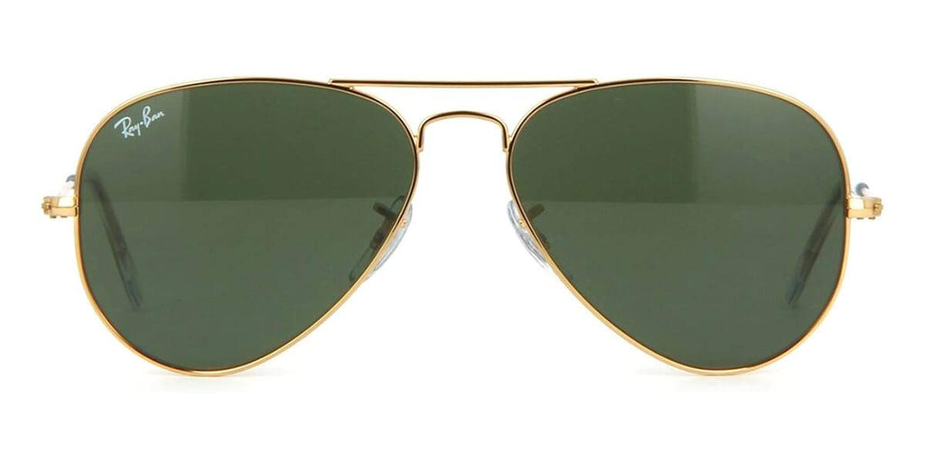 Ray-Ban Aviator RB 3025 W3234 Gold/G15 Green 55mm Sunglasses