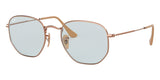 ray ban hexagonal rb 3548n 91310y photochromic