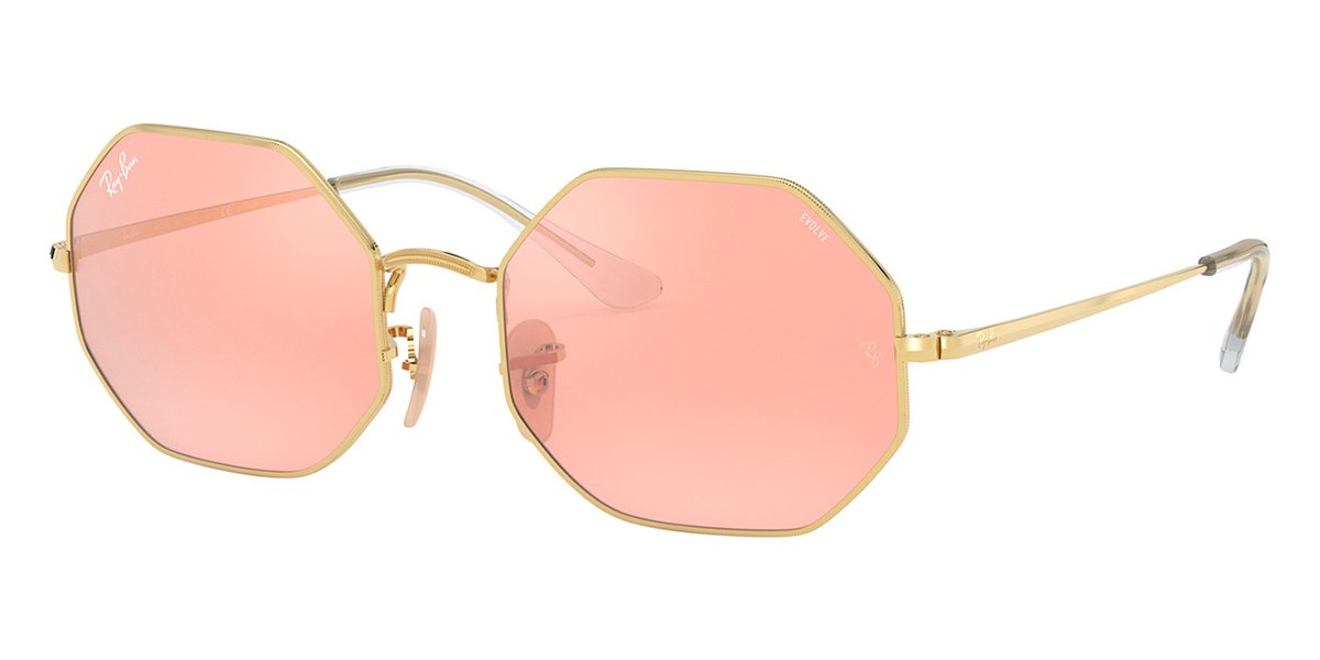Ray-Ban Octagon RB 1972 001/3E Photochromic Sunglasses – GlassesNow