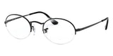 ray ban oval gaze rb 6547 2503