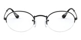 ray ban oval gaze rb 6547 2503