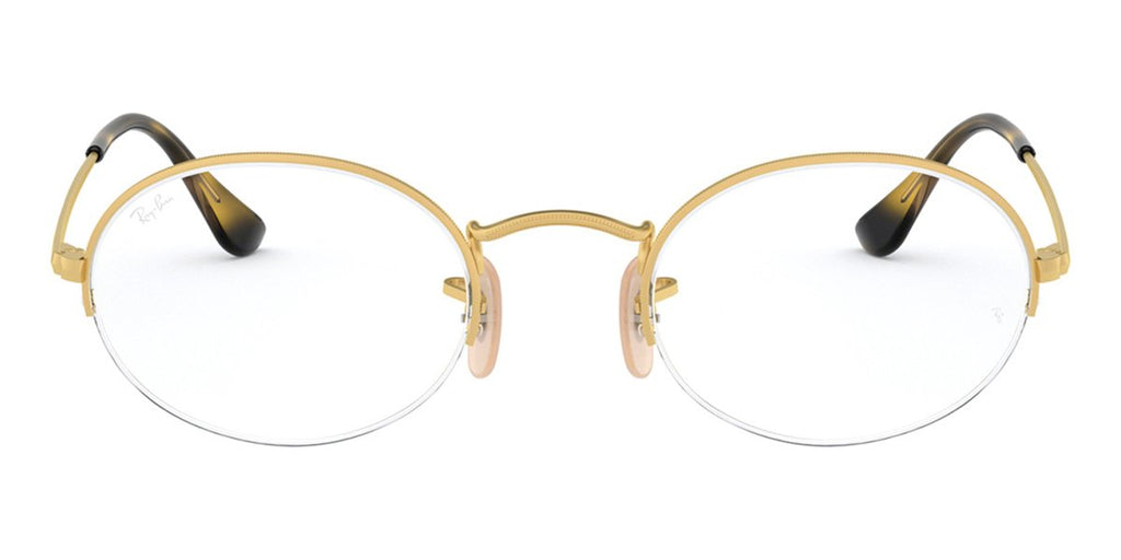 ray ban oval gaze rb 6547 3033