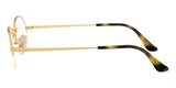 ray ban oval gaze rb 6547 3033