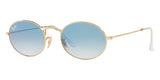 ray ban oval rb 3547n 0013f
