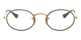 ray ban oval rx3547v 2991