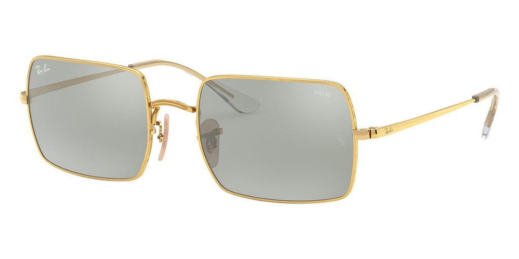 ray ban rectangle rb 1969 001w3 photochromic