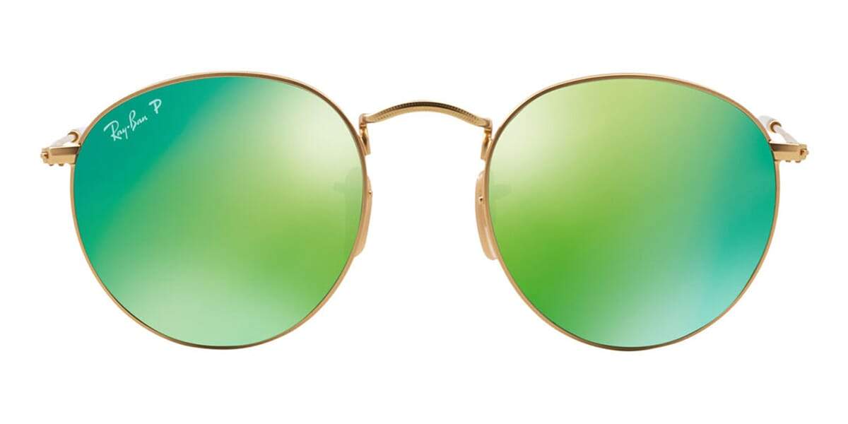 Ray-Ban Round Metal RB 3447 112/P9 Polarised Sunglasses – GlassesNow