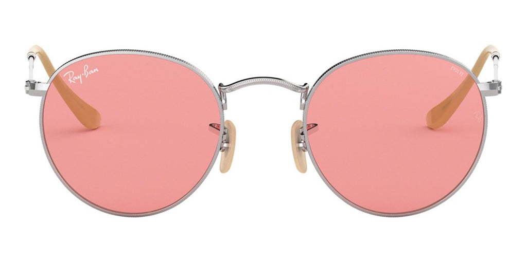 ray ban round metal rb 3447 9065v7 photochromic