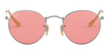 ray ban round metal rb 3447 9065v7 photochromic