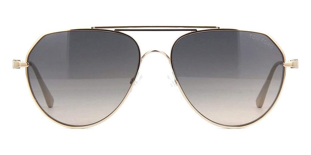 Tom Ford Andes TF670 28B Gold Sunglasses