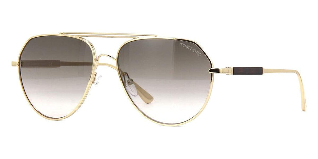 Tom Ford Andes TF670 30B Gold Sunglasses