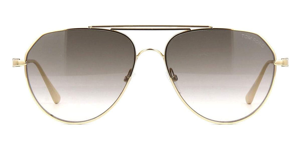 Tom Ford Andes TF670 30B Gold Sunglasses