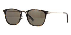 ウェリントン サングラス TF672 52E Beau ブラウン ゴールド TOM FORD EYEWEAR サングラス TF672 53E Beau スクエア フレーム