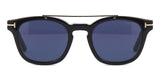 Tom Ford TF5532-B 01V Blue Control with Clip On Glasses