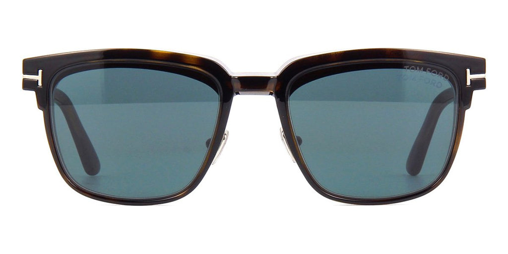 tom ford tf5683 b 052 blue control with magnetic clip on