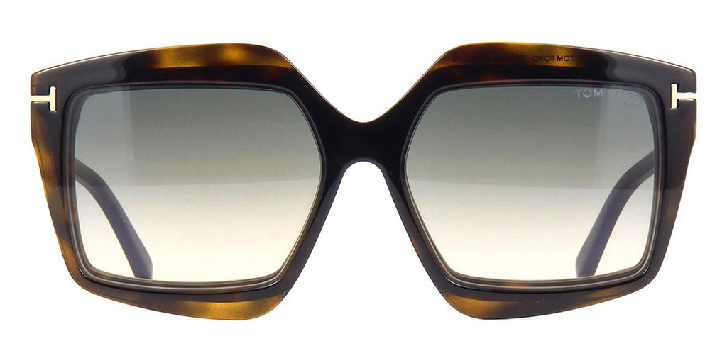 tom ford tf5689 b 052 blue control with magnetic clip on